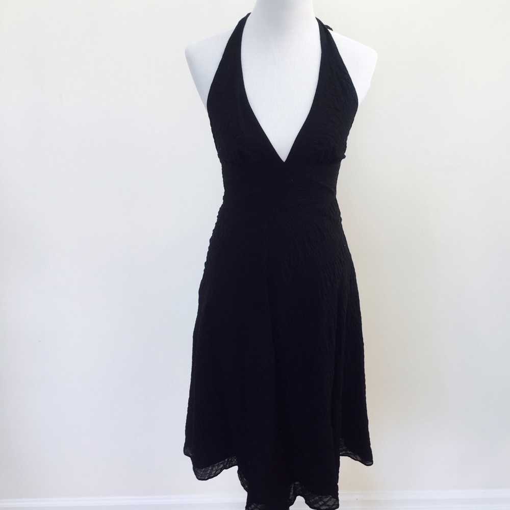 JCREW cotton halter dress